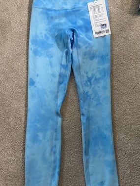 Lululemon Align No Line HR 25” NWT size 2 smoothie wash blueberry